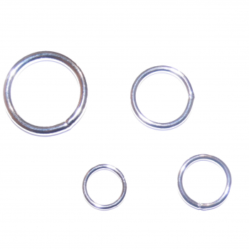 Runde Ringe geschweißt in Premium Qualität, extra stark 40 x 6,0mm